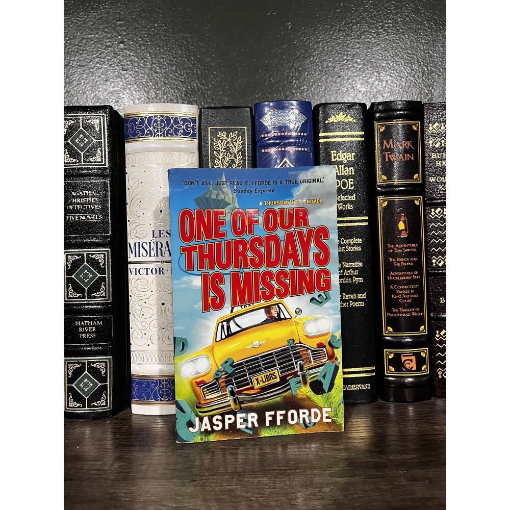 One Of Our Thursdays Is Missing By Jasper Fforde Paperback Fiction Novel